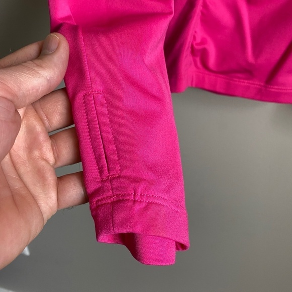 Tuff Athletics Women's Lightweight Pink Athletic Zip Up Hoodie Jacket Medium - Picture 3 of 15